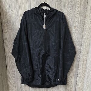 Greater Half We The People Blackout Camo Rain Jacket Mens Size 2XL NEW